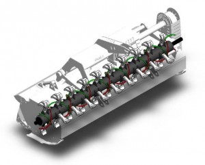 Shredder flail mower hypercut rotor