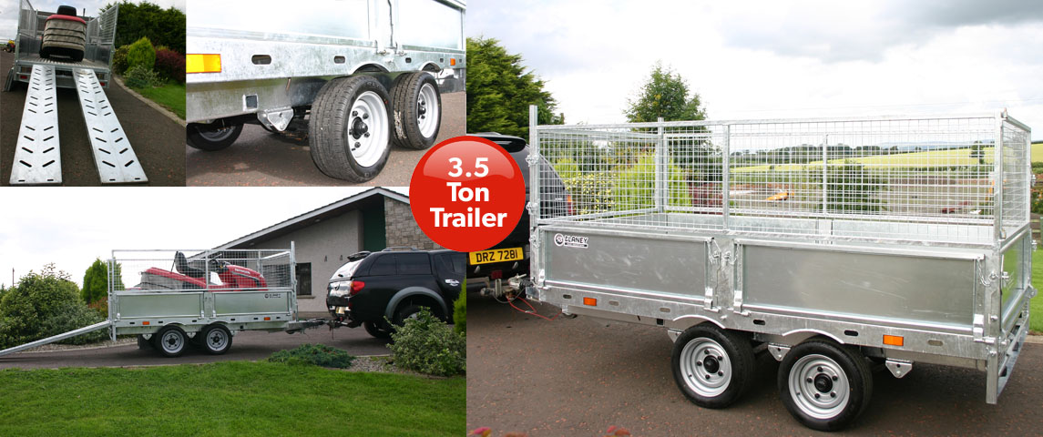 Blaney offer the first sub 3.5ton commercially developed trailers.