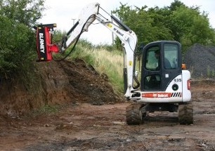 Excavator Flail shredder mulcher head – Sabre Cut