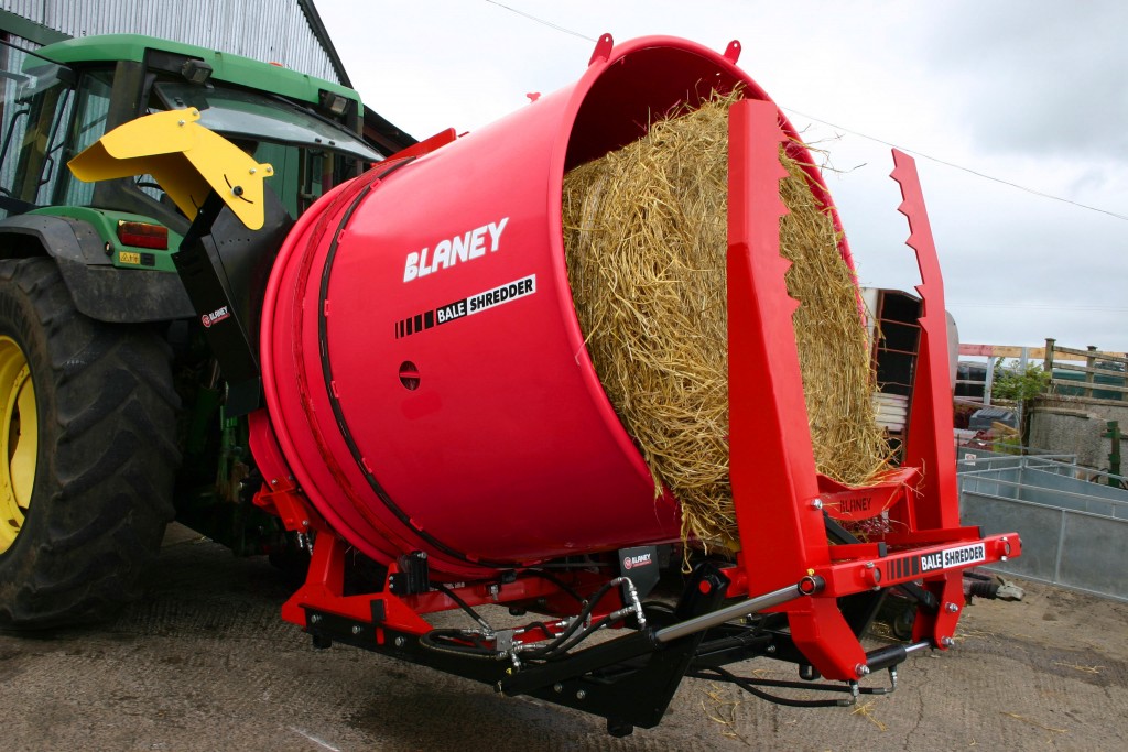 Bale Shredder Loaded