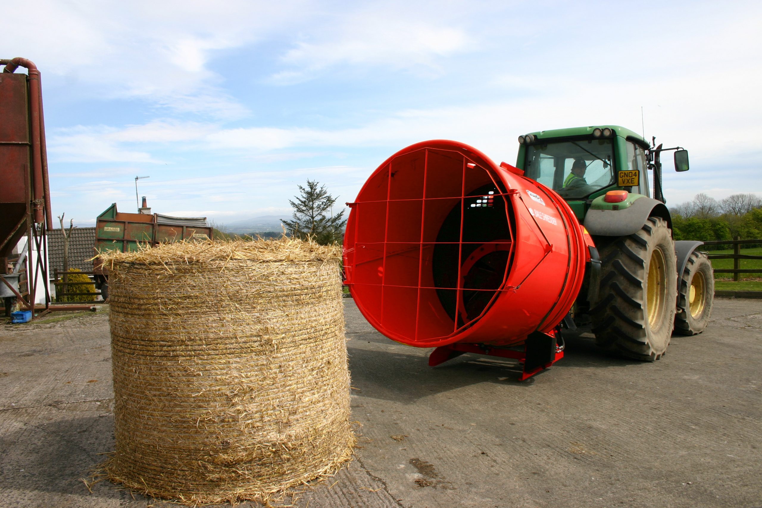 Feeding Round Bale Silage: Do You Need a Large Trailed Bale Shredder?